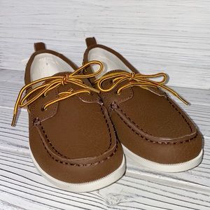 GAP Boy’s Faux Leather Boat Shoes